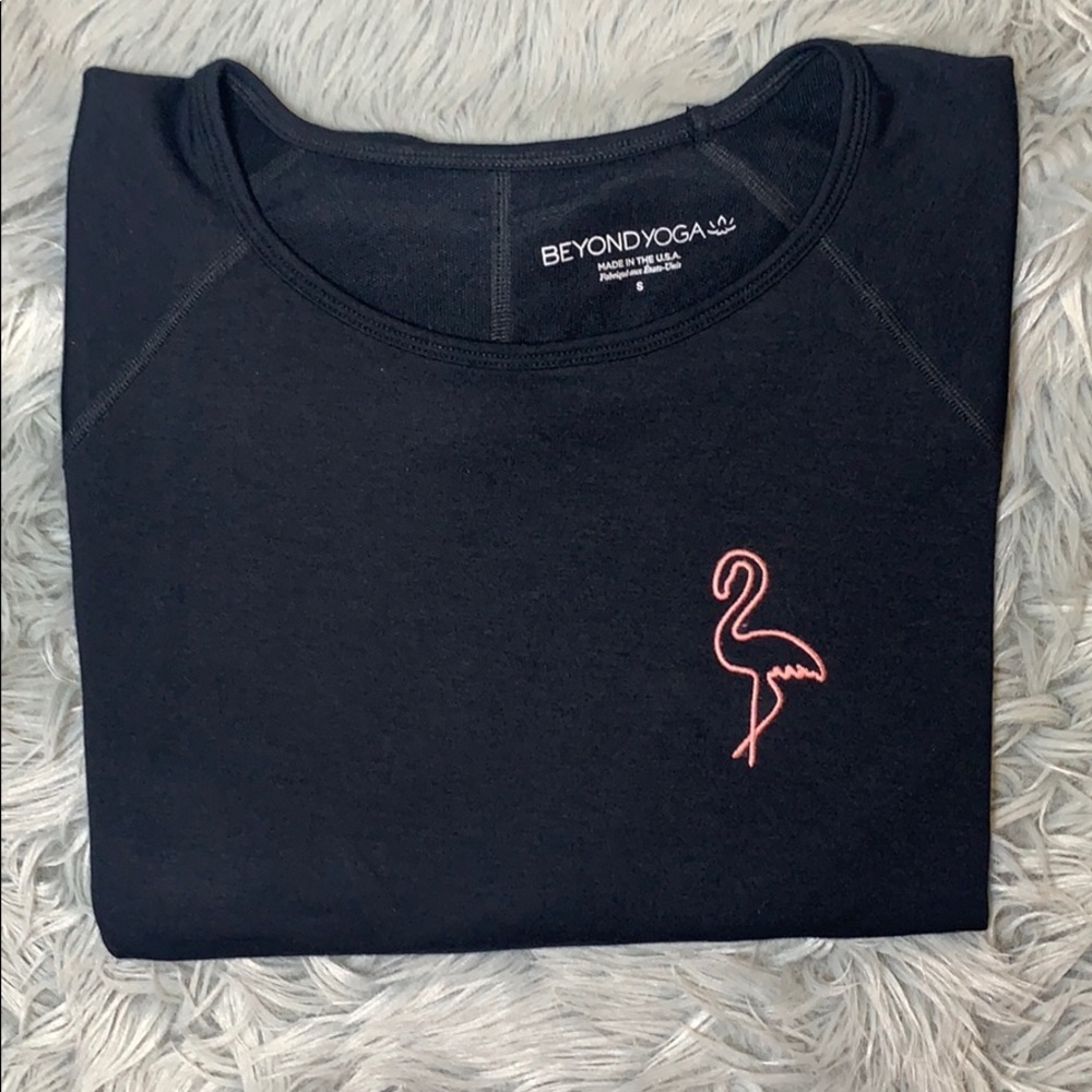 Beyond Yoga Rare Flamingo Top